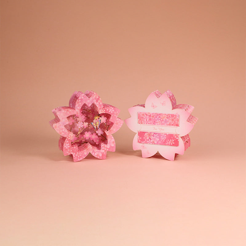 3D-pop-up-kort till mors dag med blommotiv, minnessak och detaljerad blommande design