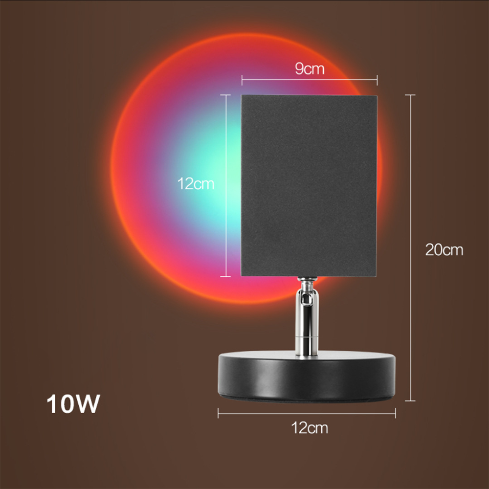مصباح طاولة LED بمظهر عتيق، لمبة بتوهج ذهبي لطيف