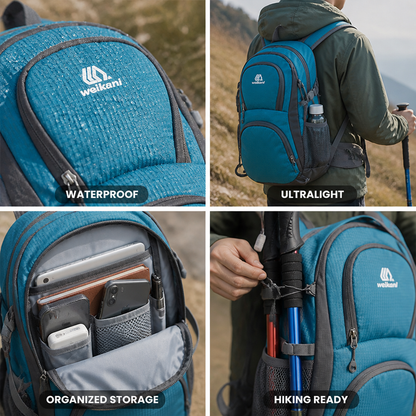 Ultralight Waterproof Outdoor Backpack (Organizer Pockets) | ribuella
