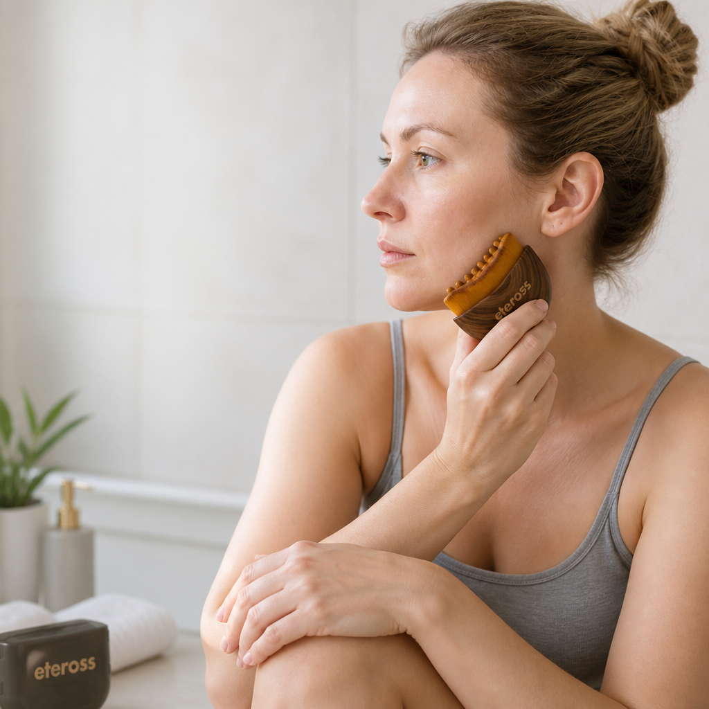 Rosylume Facial Revive Brush | Reveal Radiant, Refreshed Skin That Feels Alive Every Day | ribuella