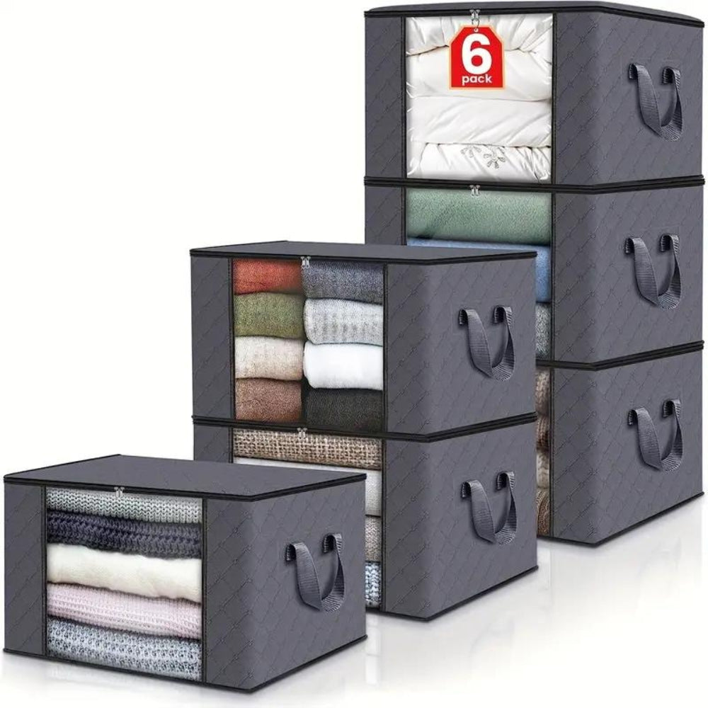 Grande housse de rangement pour armoire anti-poussière - design pliable