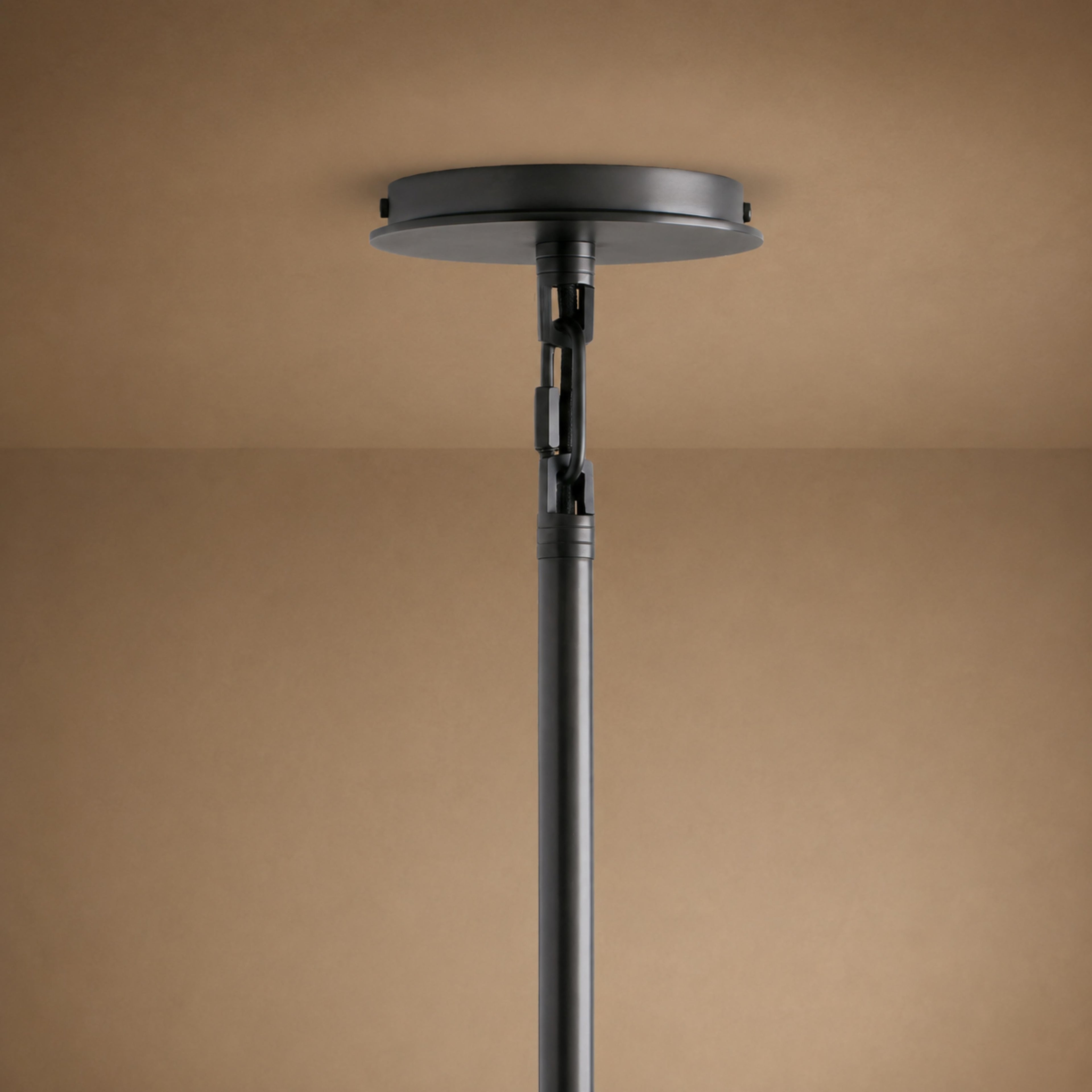 Brass & Black Outdoor Lantern Pendant Light – 18″ or 28″ | ribuella