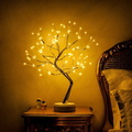 Aurelle Sculptural Geometric Table Lamp With 108 Integrated LEDs