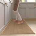 Alfombrilla acolchada para suelo de cocina, base duradera, diseño elegante, soporte fiable