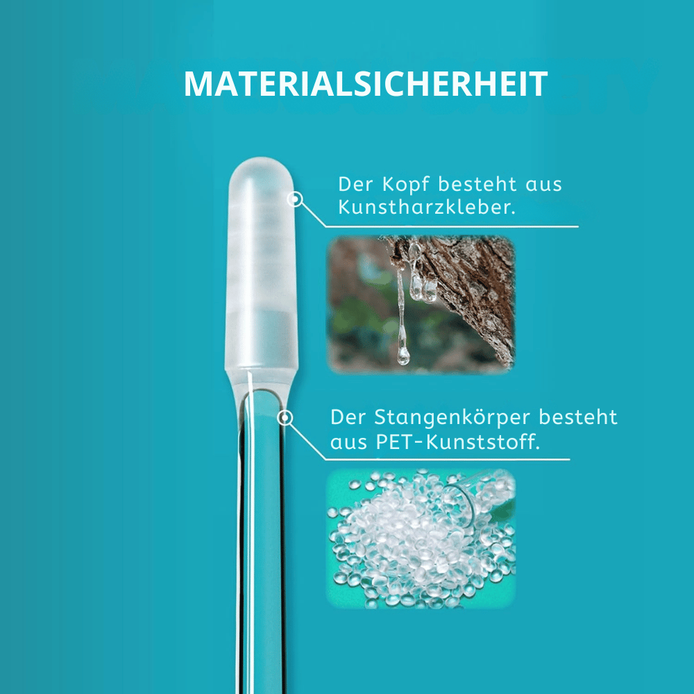 Wiederverwendbares Werkzeug zur Ohrreinigung mit haftender Spitze | ribuella