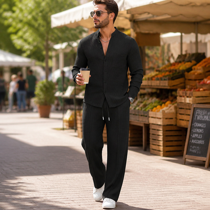 TailorEase 2-Piece Waffle Set | Feel Effortlessly Sharp and Completely Free All Day Long | ribuella