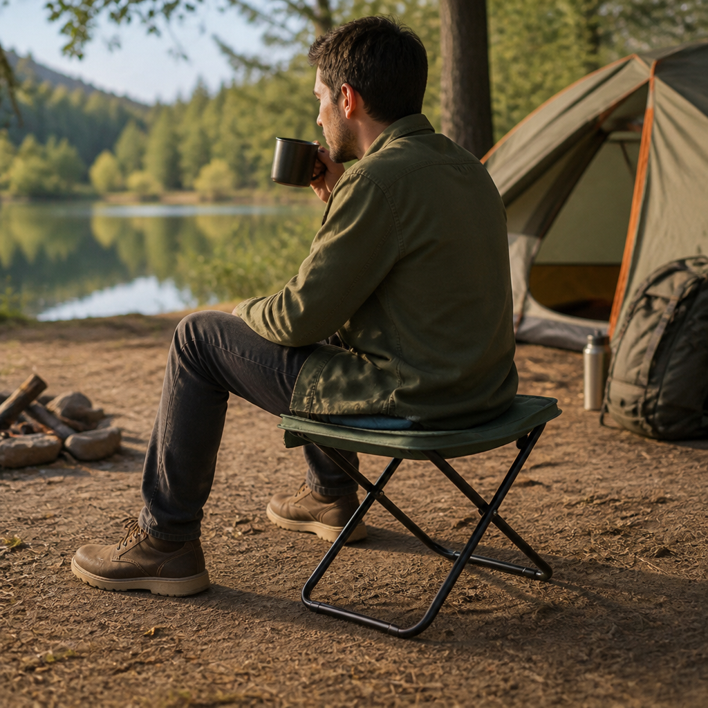 TrailNest Portable Seat - Adventure-Ready Comfort That Moves as Light as You Do | ribuella