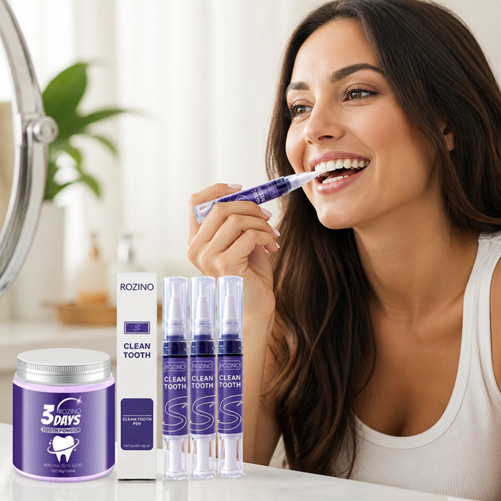 Stain-Removing & Breath-Freshening Whitening Pencil (Set of 4) | ribuella