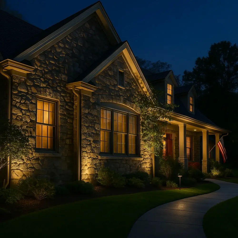 Weather Resistant Solar LED Floodlight Adjustable Garden Spotlight