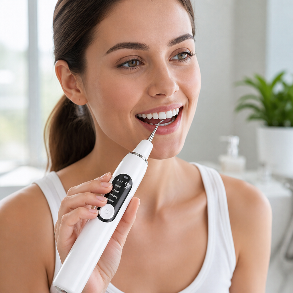 USB-Rechargeable LED Multi-Mode Dental Calculus Remover | ribuella