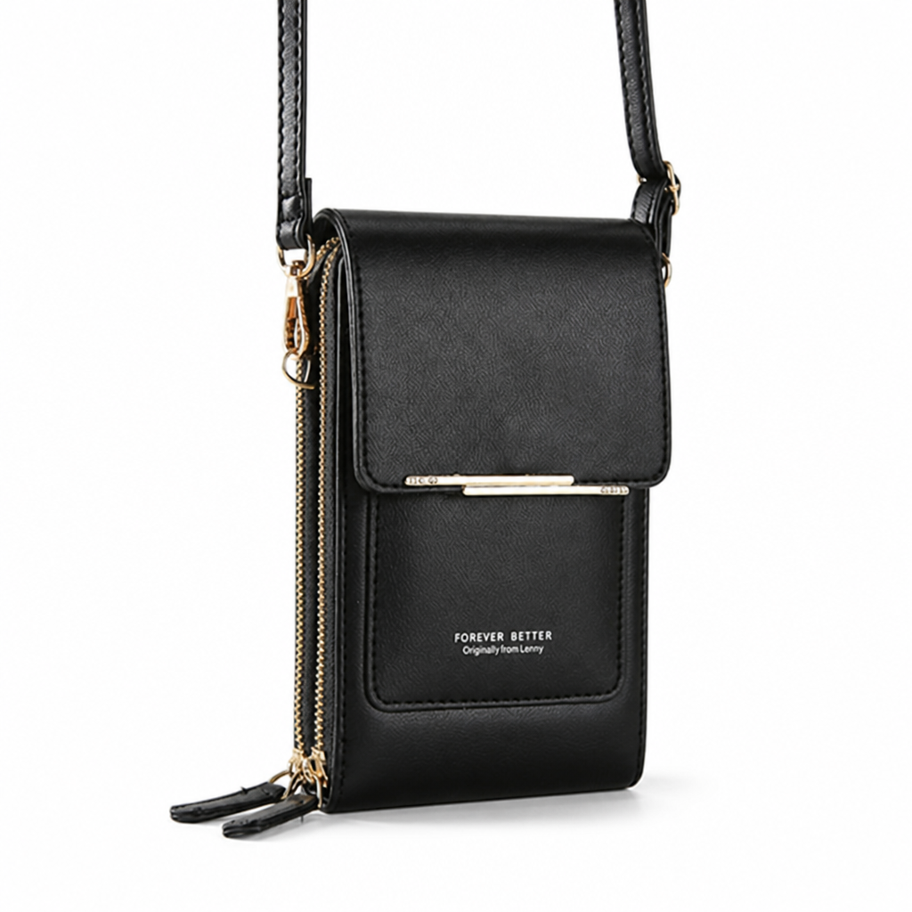 Touchscreen Rear-Pocket Convertible Crossbody Phone Bag | ribuella