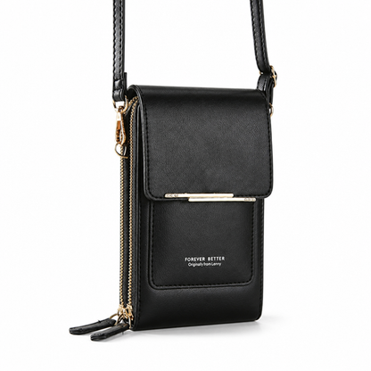 Touchscreen Rear-Pocket Convertible Crossbody Phone Bag | ribuella