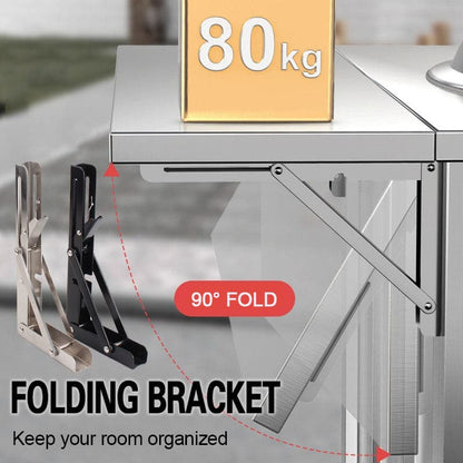 SwiftFold - Unlock Instant Freedom with Heavy-Duty, Space-Saving Brackets | ribuella