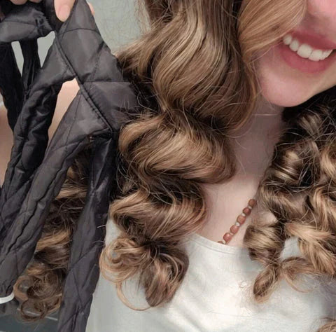 SilkCurl hő nélküli hajformázó | Készíts kíméletes, hajkárosodás nélküli fürtöket, amelyek minden tekintetet megragadnak | ribuella