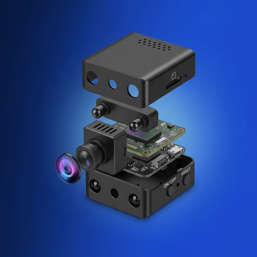 Surveillance Cam - HD Video with Night Vision - Battery Powered - Securino | ribuella