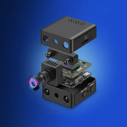 Surveillance Cam - HD Video with Night Vision - Battery Powered - Securino | ribuella