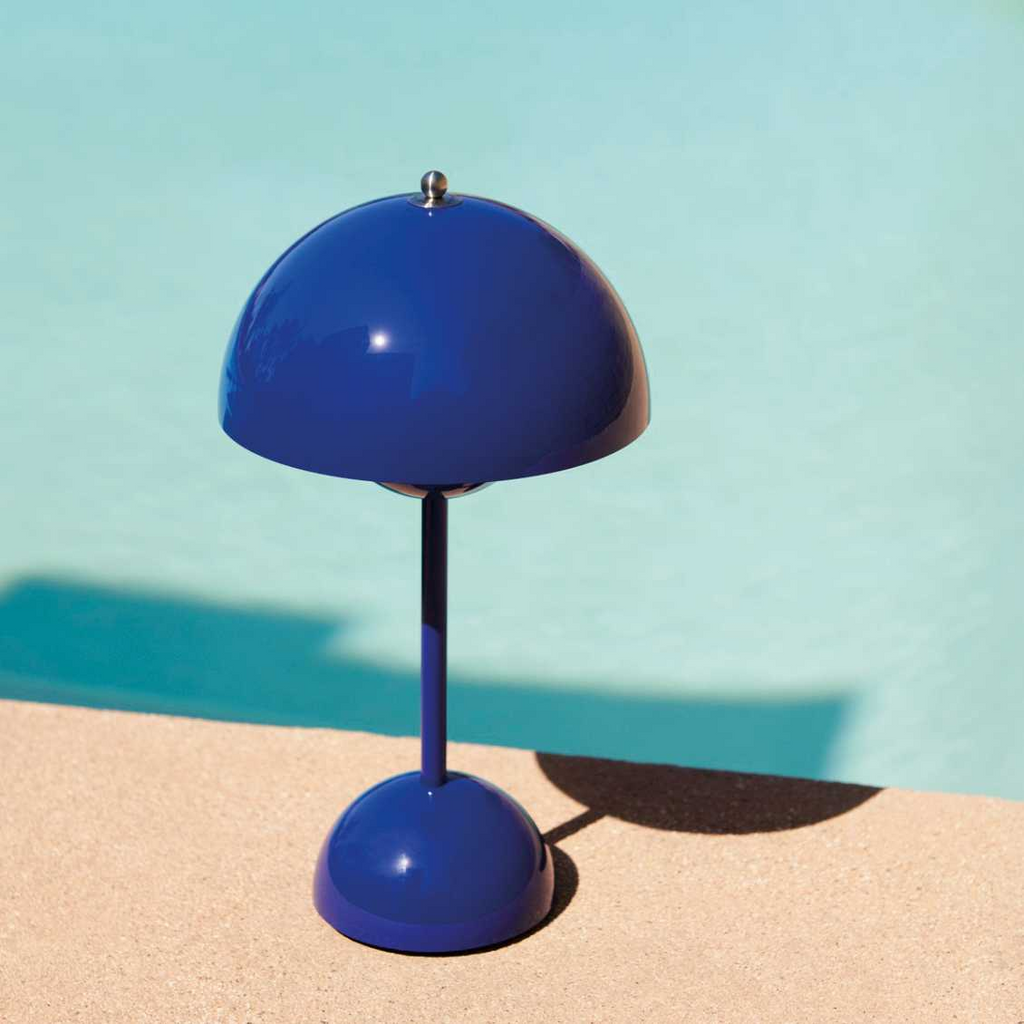 Stolní lampa v retro stylu – bezdrátová se 3 nastavitelnými úrovněmi jasu | ribuella