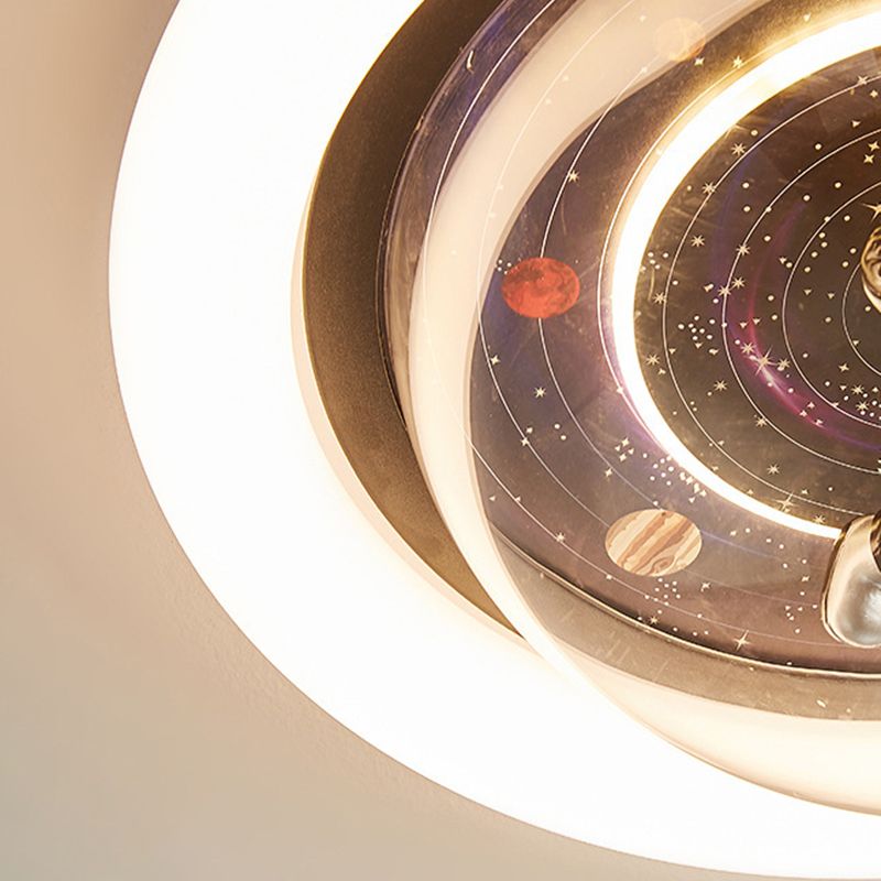 阿里亚宇宙宇航员与星系吸顶灯