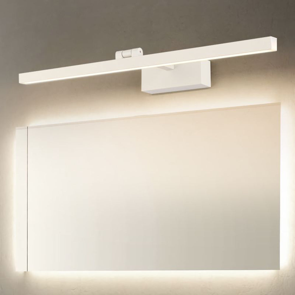 Arisha LED Rotatable Mirror Front Vanity Wall Lamp, Metal, Bathroom - Neutralighting