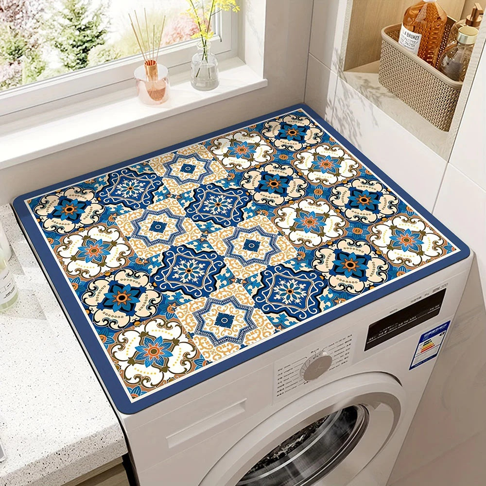 Mandala Appliance Mat - Dustproof Spill Resistant Surface Protector
