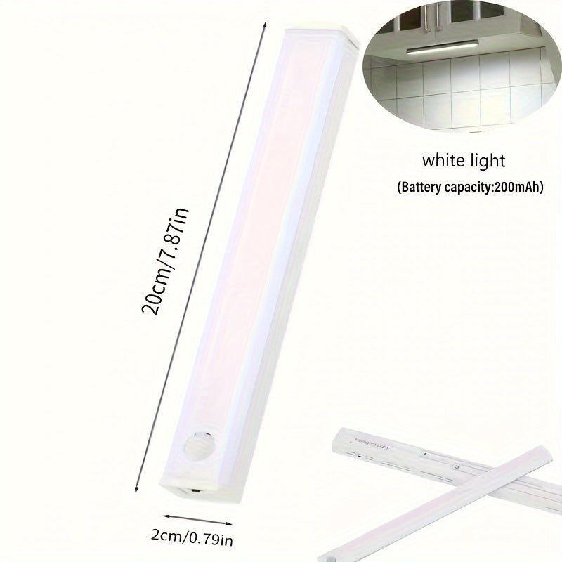 Wireless Rechargeable Motion Activated LED Strip - Automatic Indoor Lighting