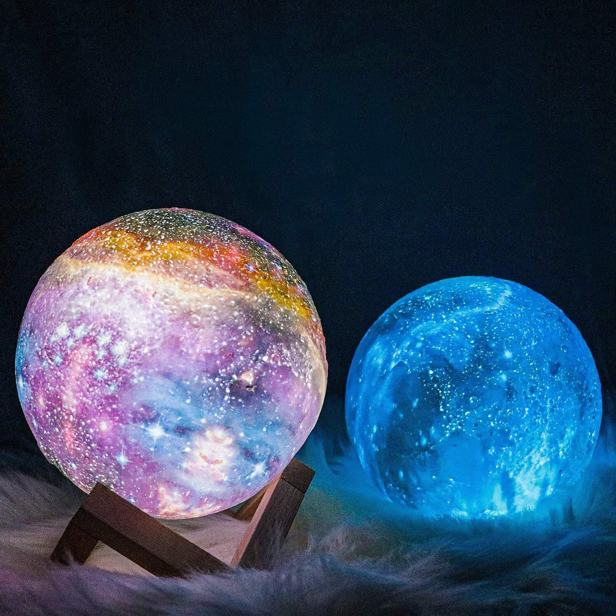 Lampada notturna LED con design a stella | ribuella