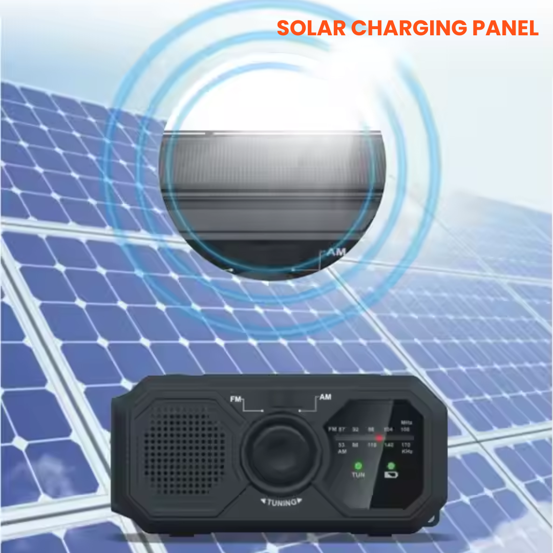 Ultimate Survival Radio – Solar and Hand Crank Power | ribuella