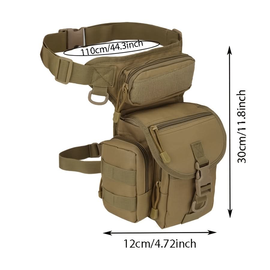 Tactical Waist Bag for Drop Leg Carry | ribuella