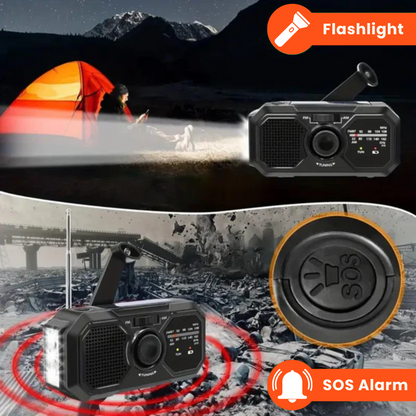 Ultimate Survival Radio – Solar and Hand Crank Power | ribuella