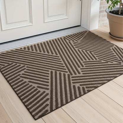 Stylish Non-Slip Geometric Entryway Mat for Your Home | ribuella