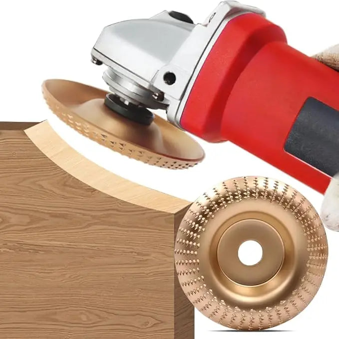 TimberEdge 3-Piece Wood Carving Disc Set | Unleash Flawless Precision and Effortless Control in Every Cut | ribuella