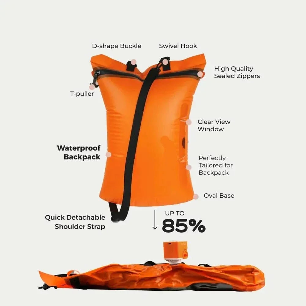 Sacos de vácuo reutilizáveis para organização de roupa e viagens | ribuella