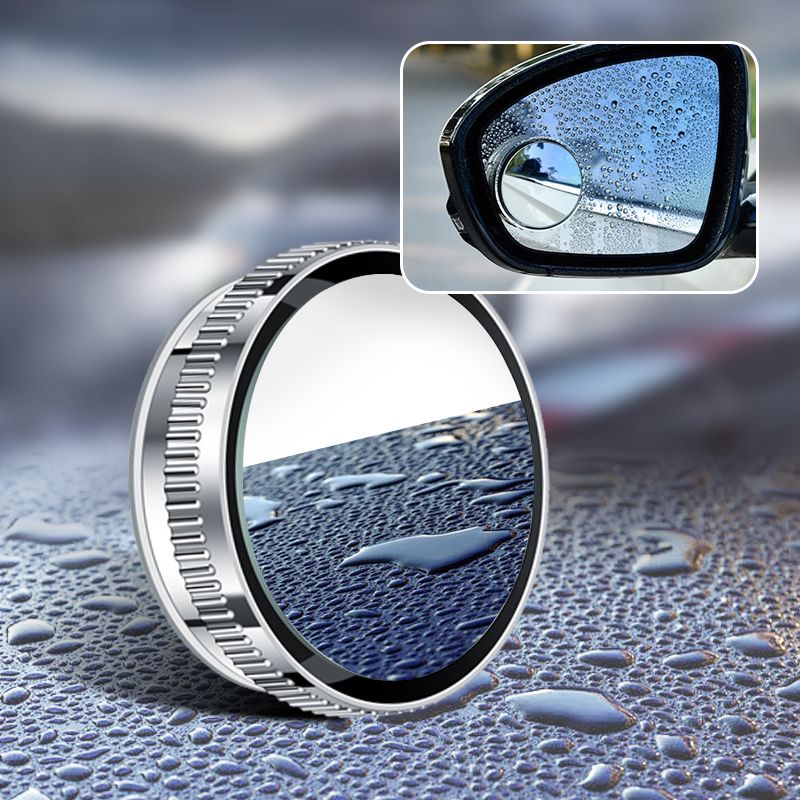 Lot de 2 miroirs d'angle mort réglables à 360° pour rétroviseurs latéraux de voiture | ribuella