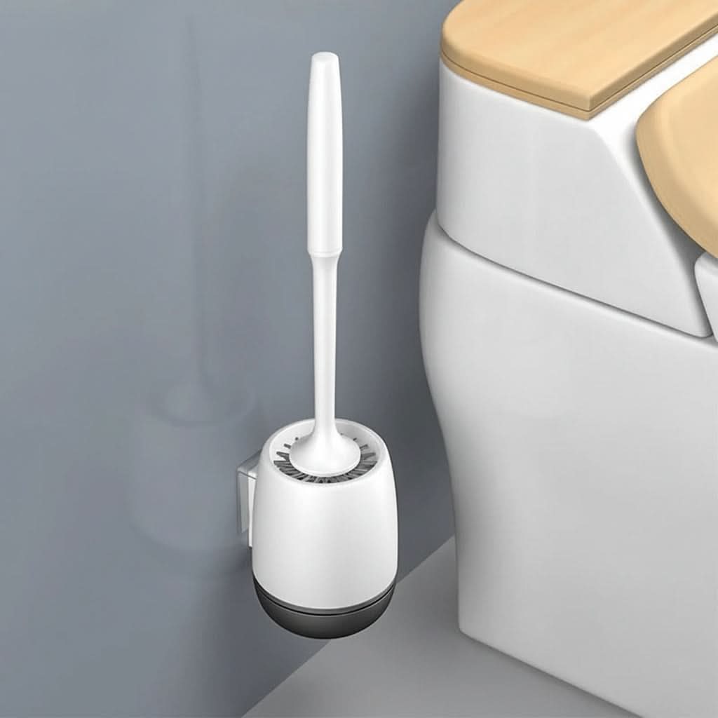 Silicone Toilet Brush Cleaning Kit | ribuella
