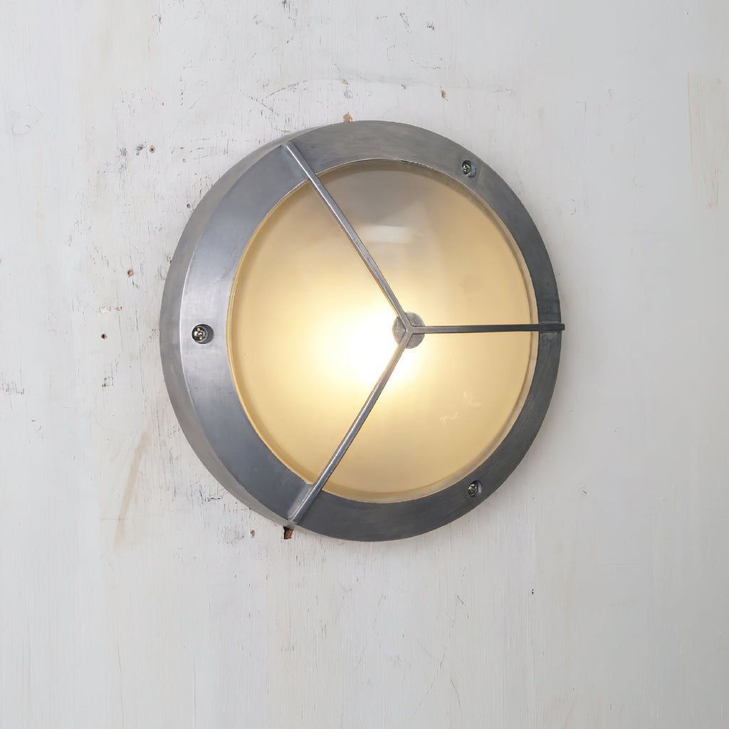 Garden Trading Chatham Outdoor Sconce - Wall Mount Frosted Diffuser