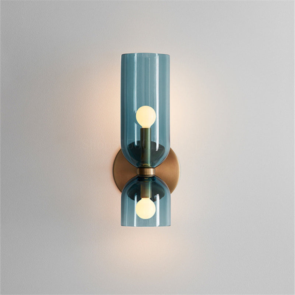 Applique da parete moderna cilindrica, finitura minimalista e design contemporaneo