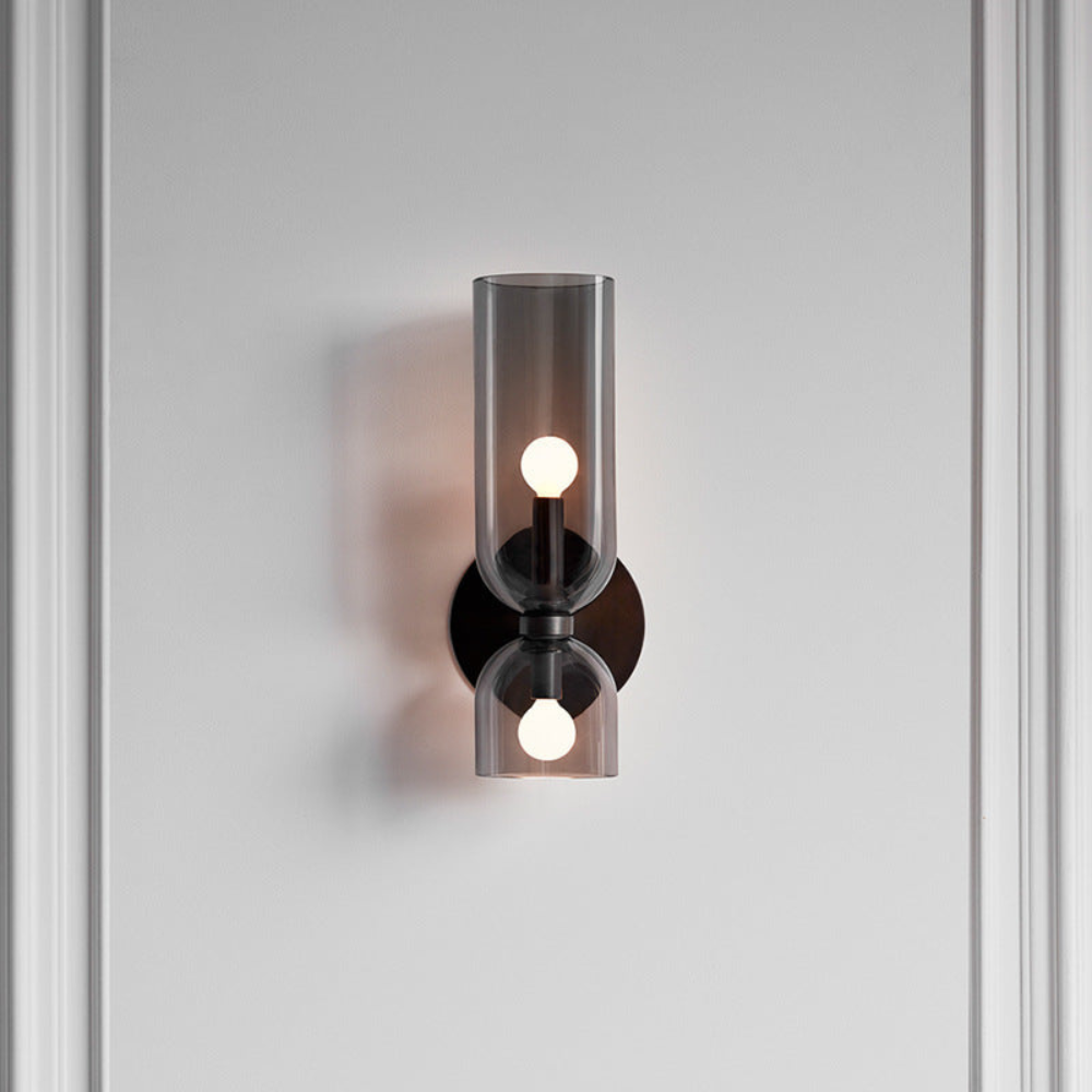 Applique da parete moderna cilindrica, finitura minimalista e design contemporaneo