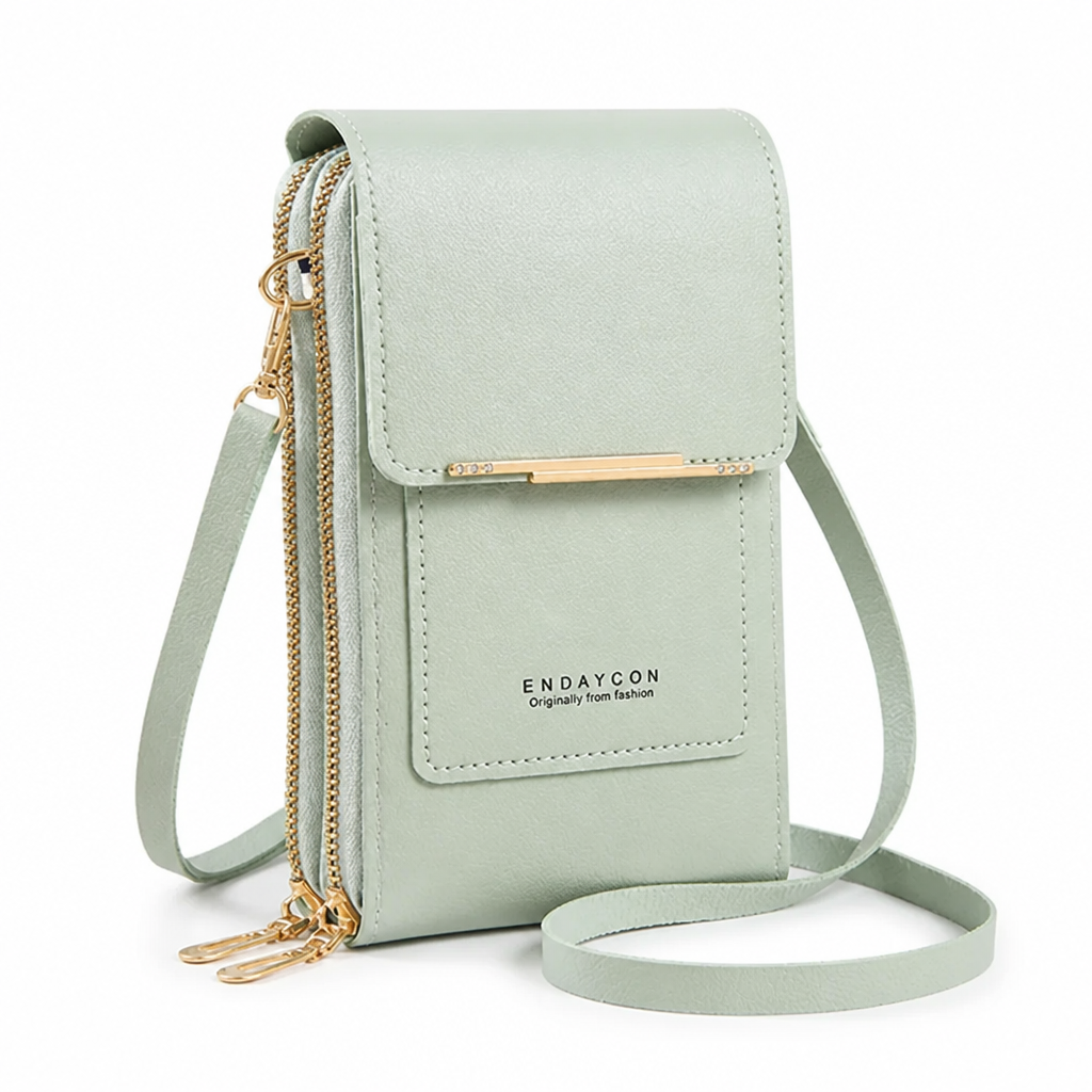 Touchscreen Window Front-Pocket Crossbody Bag | ribuella