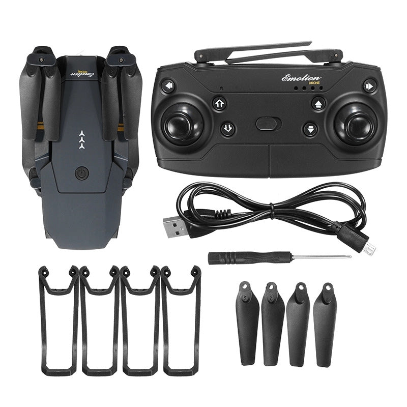 Zusammenklappbare 4K-Minikamera-Drohne – WLAN-FPV-Quadrokopter mit reaktionsschneller Fernbedienung