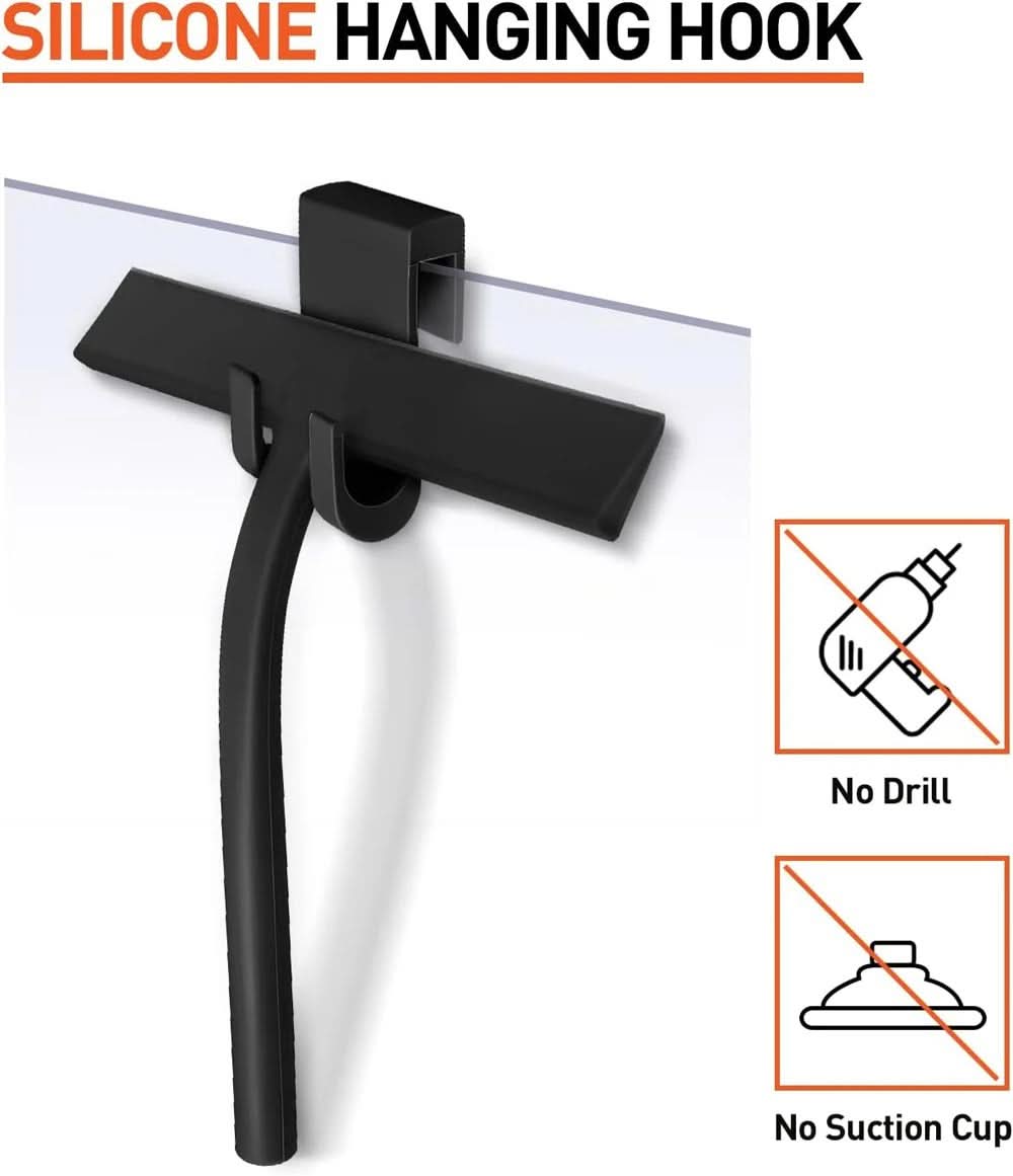 Silicone Shower Squeegee for Streak-Free Cleaning | ribuella