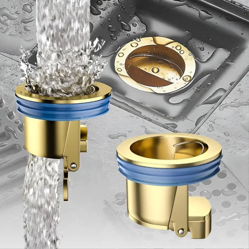 Set of 3 Drain Stoppers – Effectively Prevents Odors and Blockages | ribuella