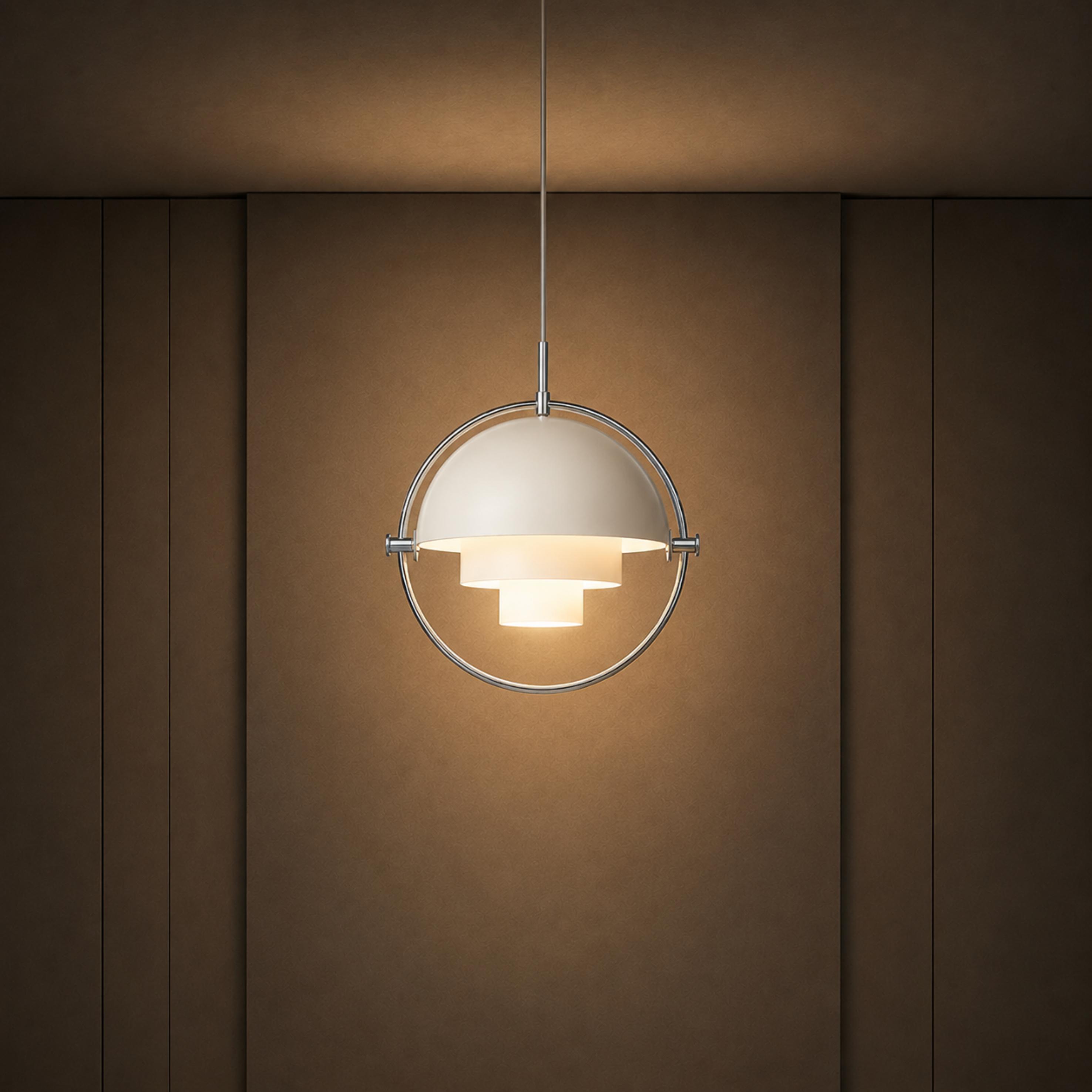 Moderní nastavitelná černá závěsná lampa s kovovým stínidlem pro osvětlení kuchyně | ribuella