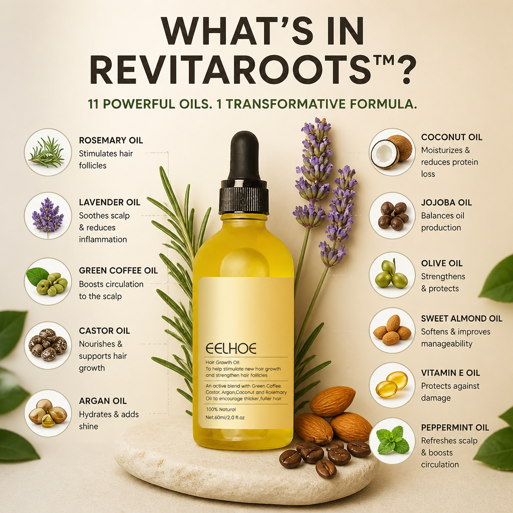 RevitaRoots | Unlock Thick, Vibrant Hair That Commands Every Room | ribuella