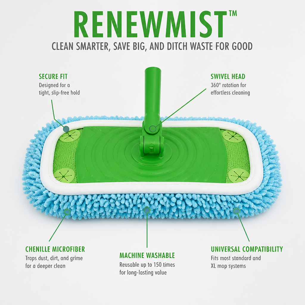 ReNewMist – Intelligenter reinigen, viel sparen und Abfall endgültig vermeiden | ribuella