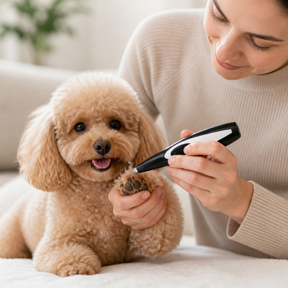 Ultra-Quiet Safety Blade Pet Trimmer | ribuella