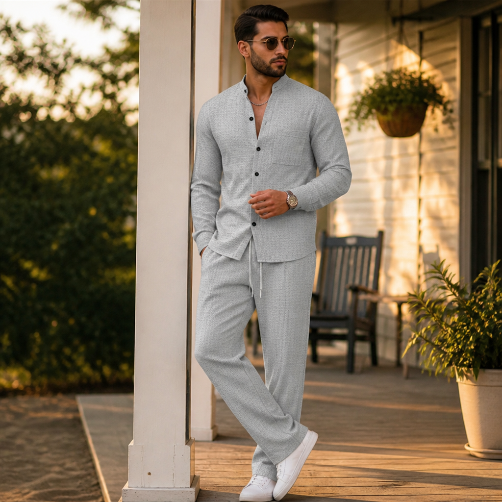 TailorEase 2-Piece Waffle Set | Feel Effortlessly Sharp and Completely Free All Day Long | ribuella