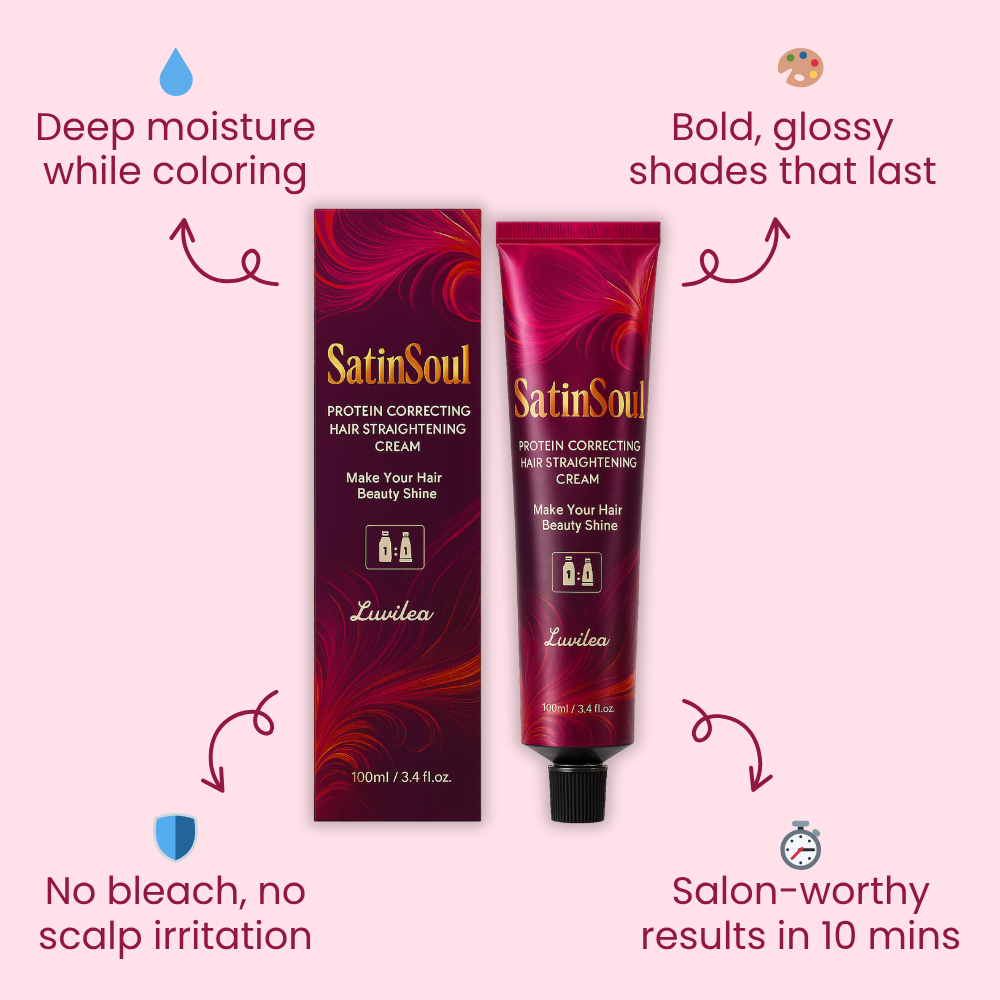 SatinSoul | Révélez une couleur durable et sans dommages, aussi agréable à porter qu’à regarder | ribuella