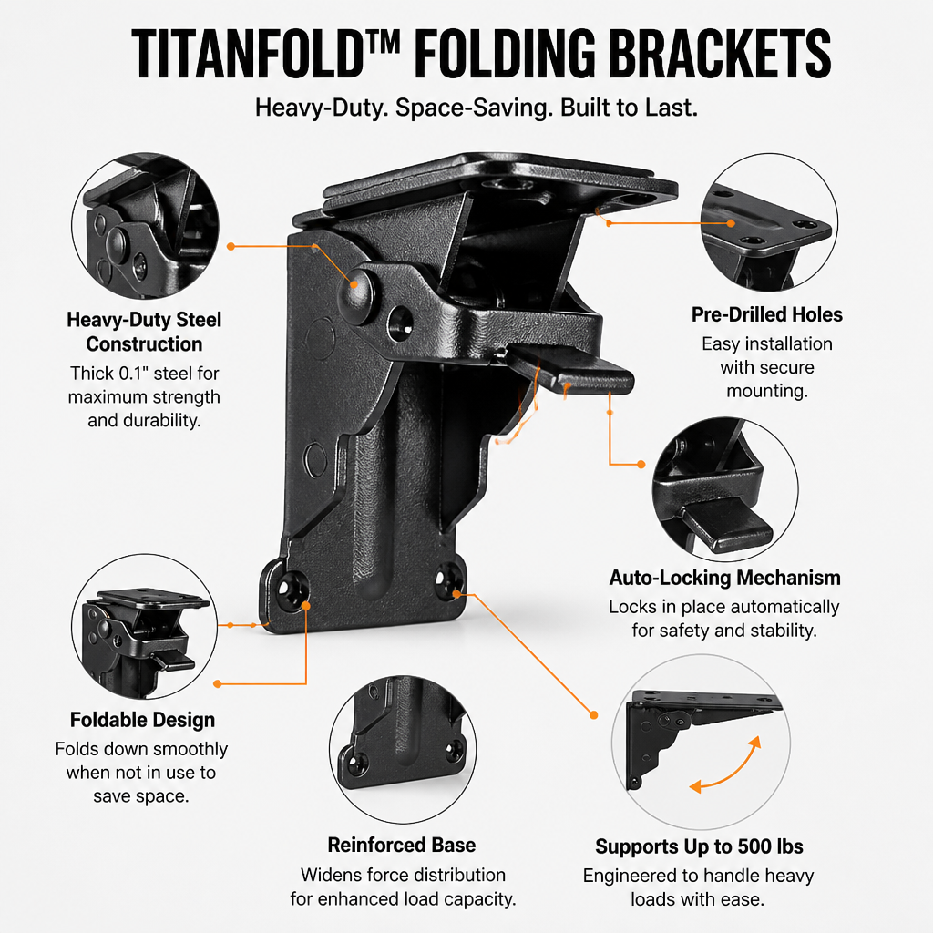 TitanFold | Transform Your Space with Unshakable Strength and Effortless Folding | ribuella