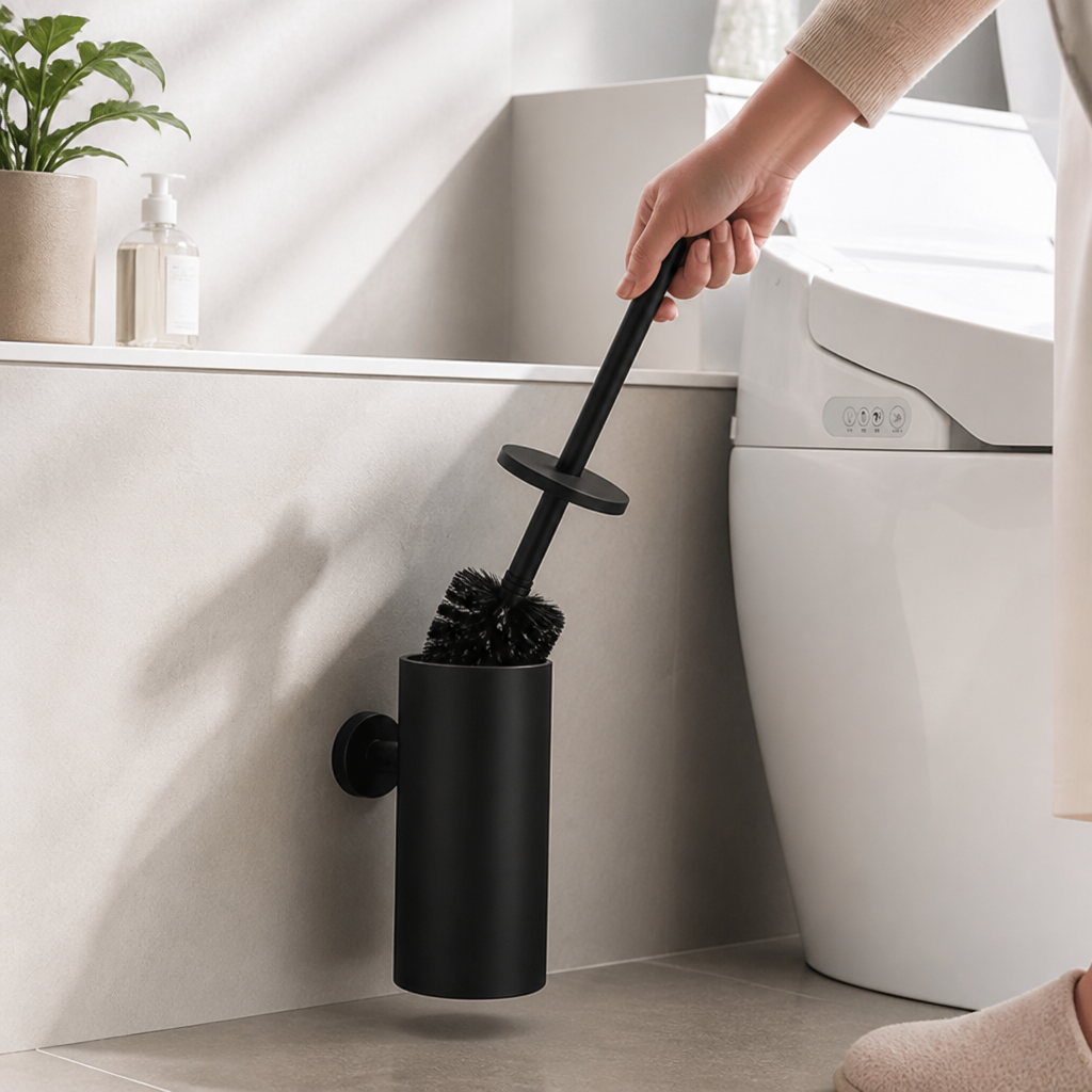 ステンレス製壁掛けトイレブラシ | ribuella