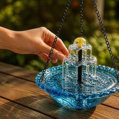 SunStream | Transform Your Garden into a Soothing Sanctuary of Sunlit Water and Wildlife | ribuella